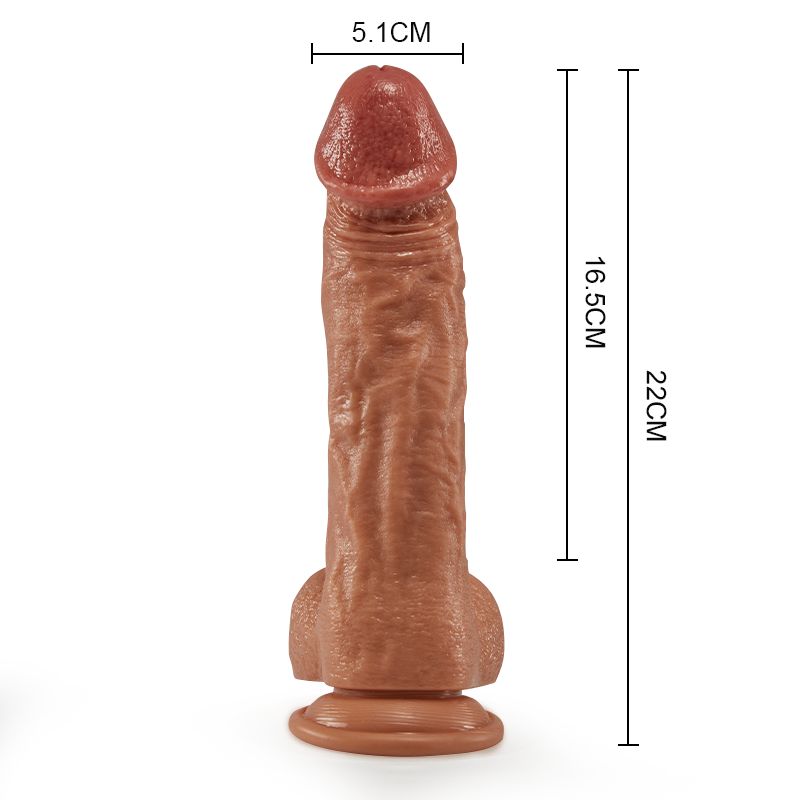 Realistyczne Dildo 10 Wibrujące Dildo Supergiant 24CM